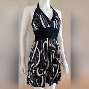 BEBE Black and white Mini dress Tunic top